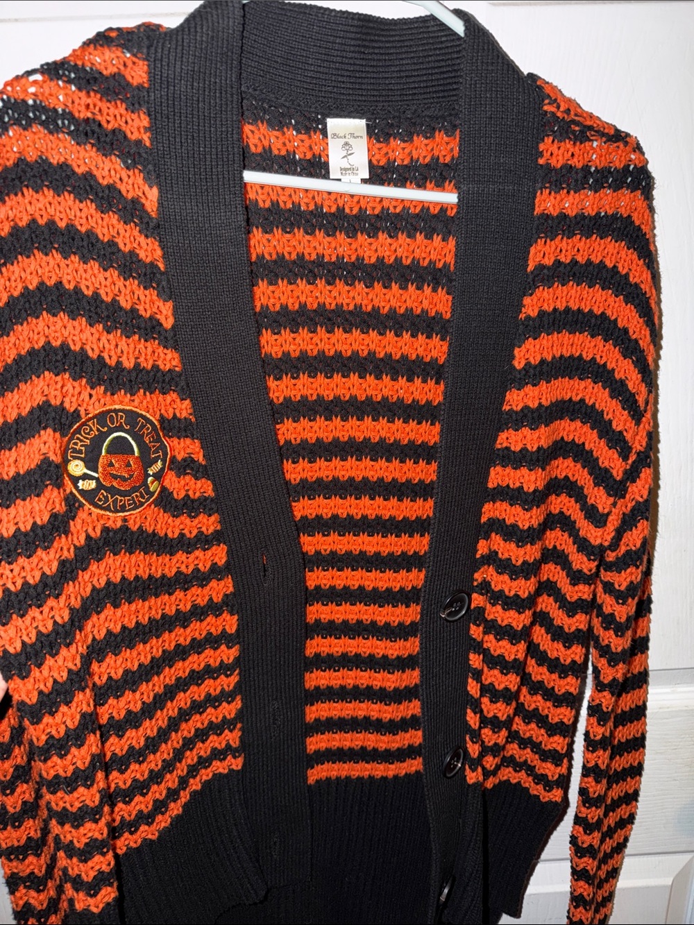 Large cozy spooky sweater